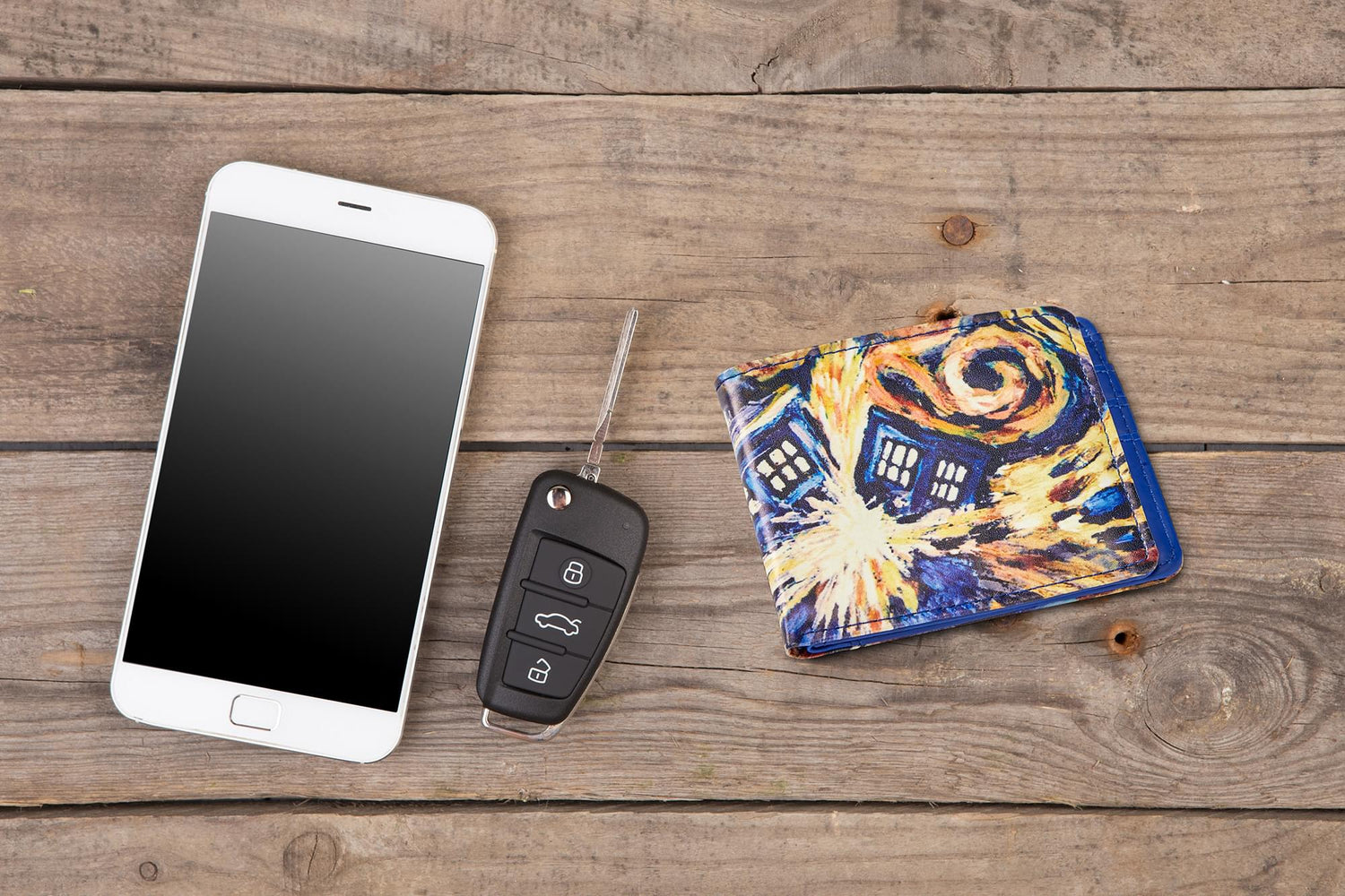 Portafoglio Bi-Fold DOCTOR WHO: Van Gogh Exploding Tardis, 7 Pollici - 2