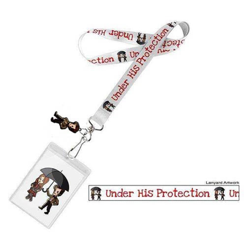 Doctor Who Under His Protection with 3D Matt Smith Lanyard Charm