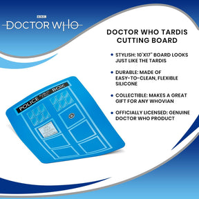 Doctor Who TARDIS Cutting Board