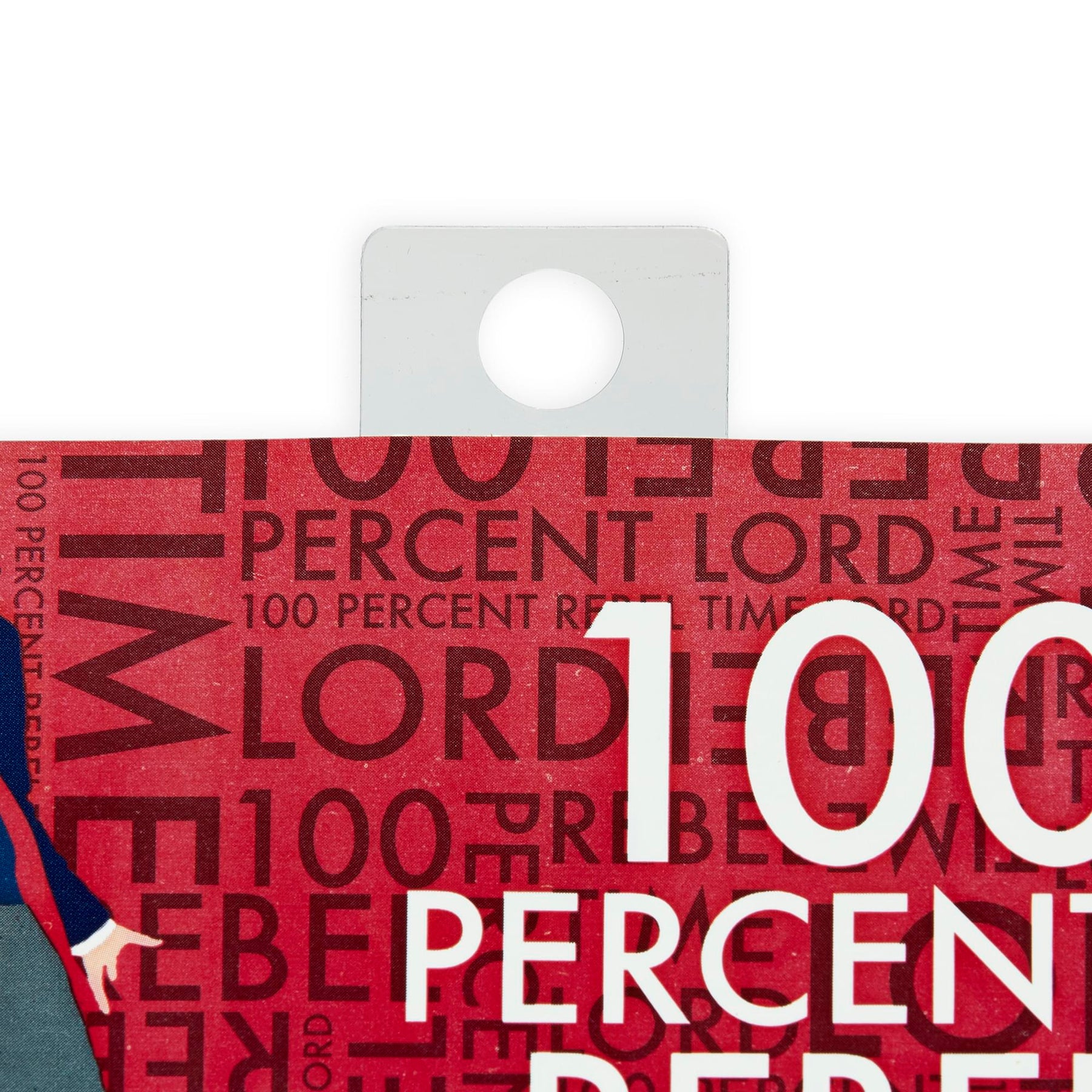 Doctor Who Sticker "100% Rebel Time Lord"