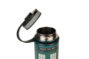 Doctor Who 13th Doctor Tardis Stainless Steel Water Bottle