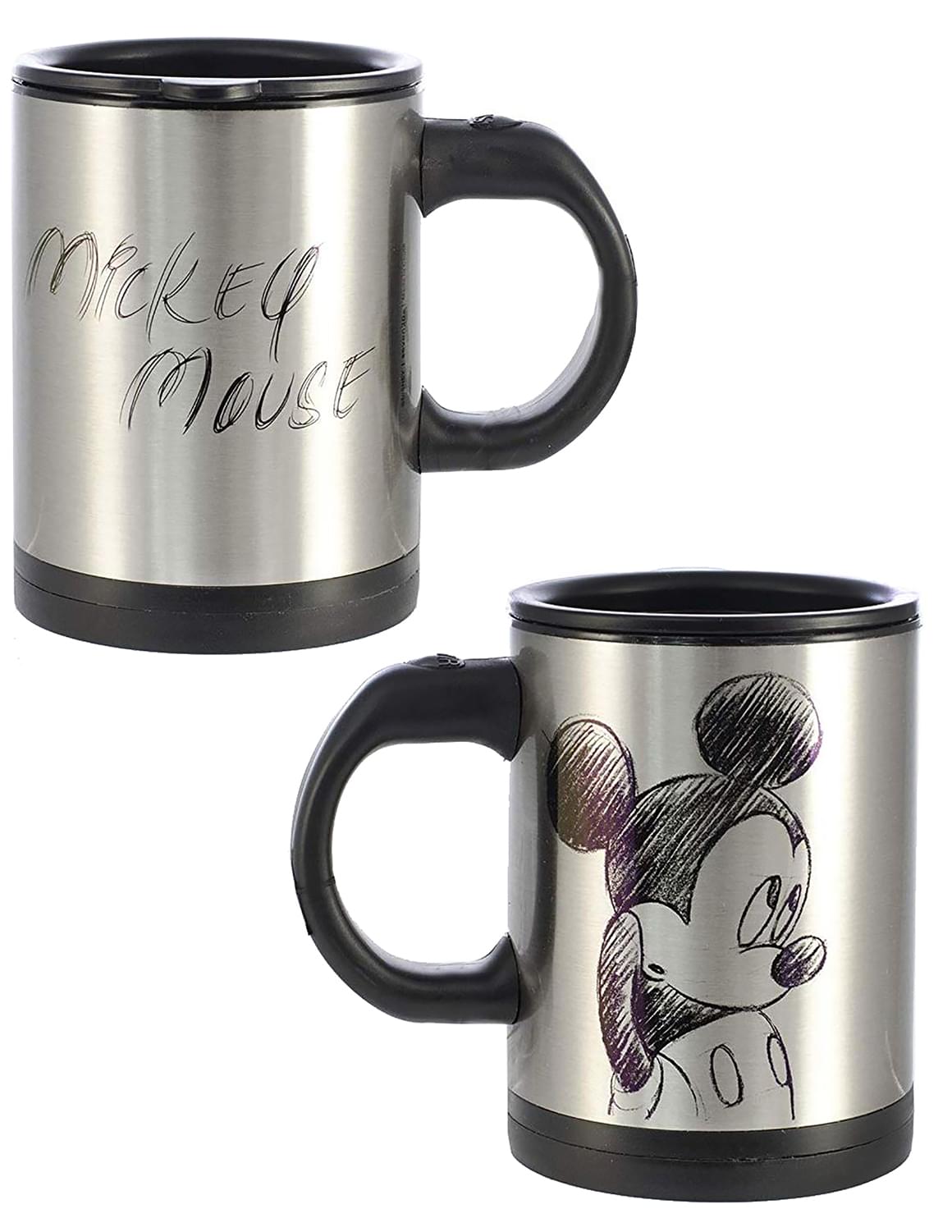 Disney Mickey Mouse Sketch Art Self-Stirring Mug