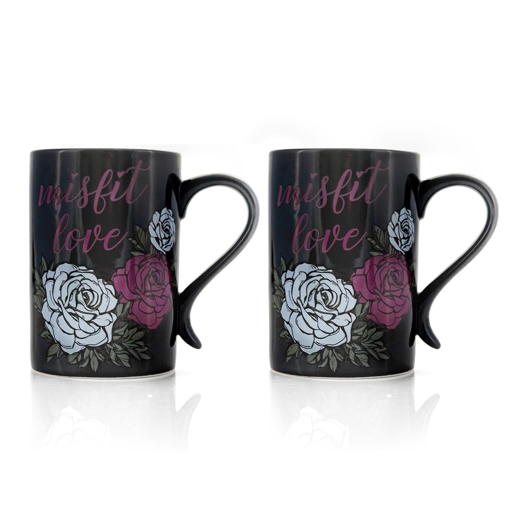 The Nightmare Before Christmas "Misfit Love" 15-Ounce Coffee Mugs | Set Of 2