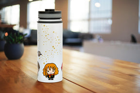 Harry Potter Chibi Characters 18.6-Oz Stainless Steel Insulated Water Bottle
