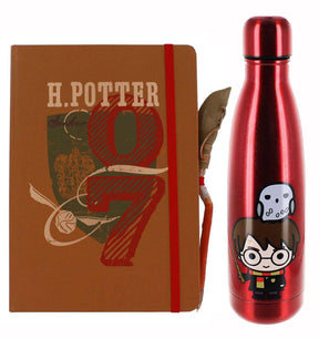 Harry Potter Aluminum Water Bottle & Journal Set