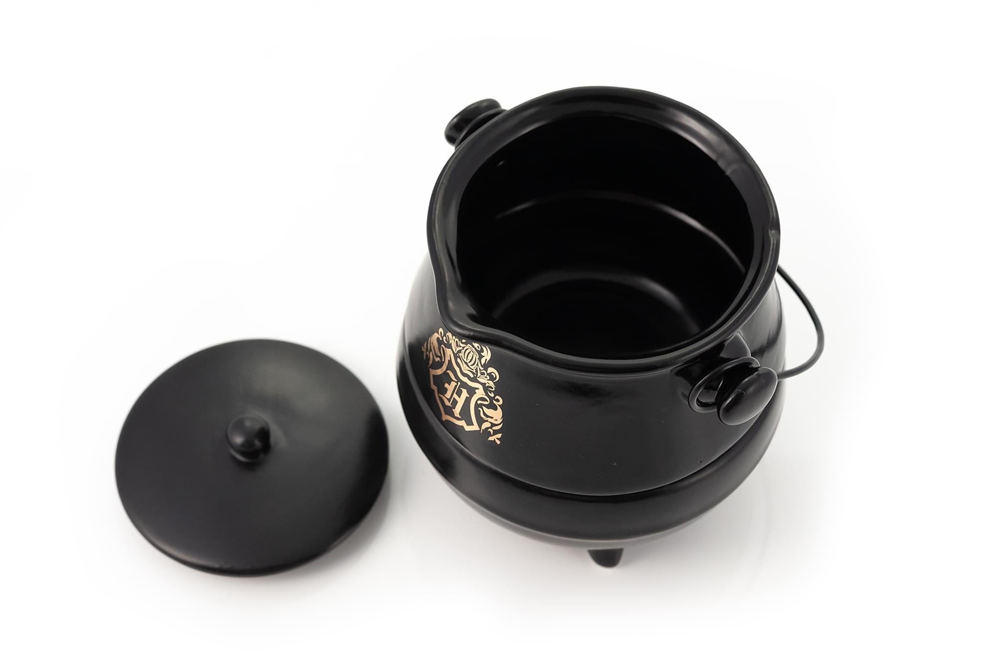 Harry Potter Tea-For-One Cauldron Teapot And Cup Set | Featuring Hogwarts Crest