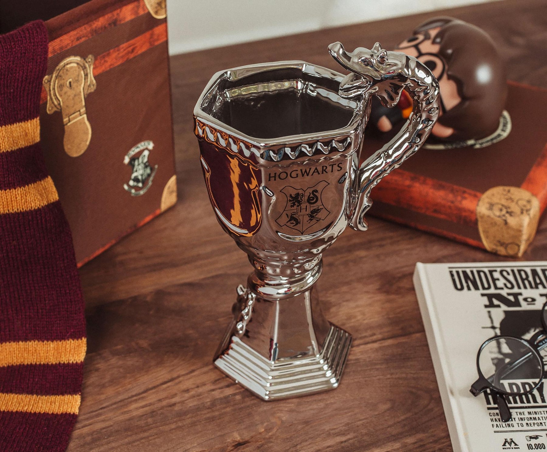 Harry Potter Triwizard Tournament Ceramic Cup | Holds 20 Ounces