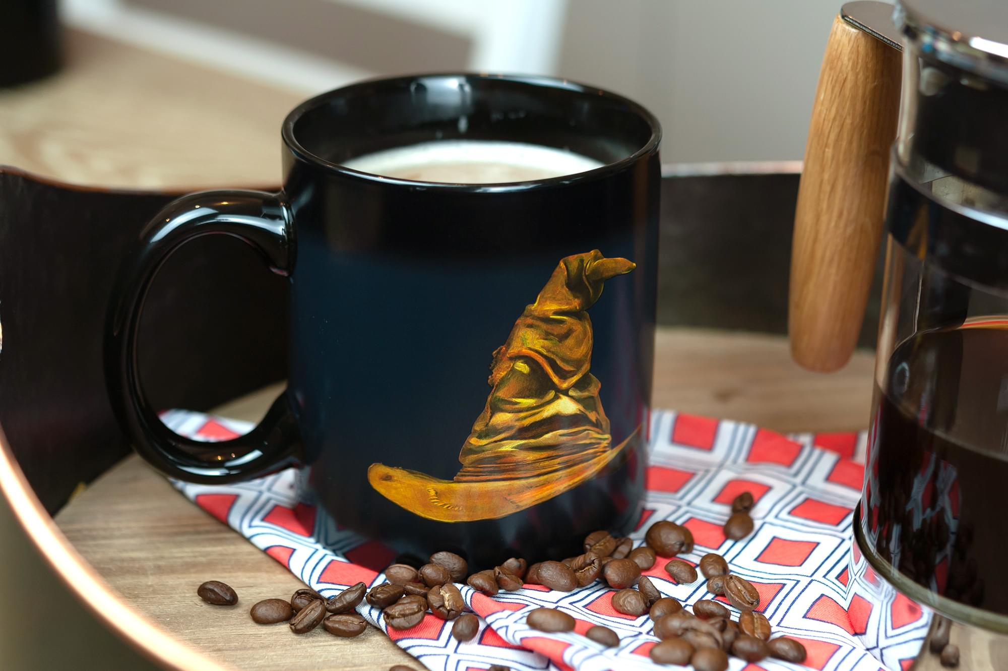 Harry Potter Ravenclaw 20oz Heat Reveal Ceramic Coffee Mug | Color Changing Cup