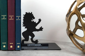 Harry Potter Metal Bookends | House Gryffindor Design