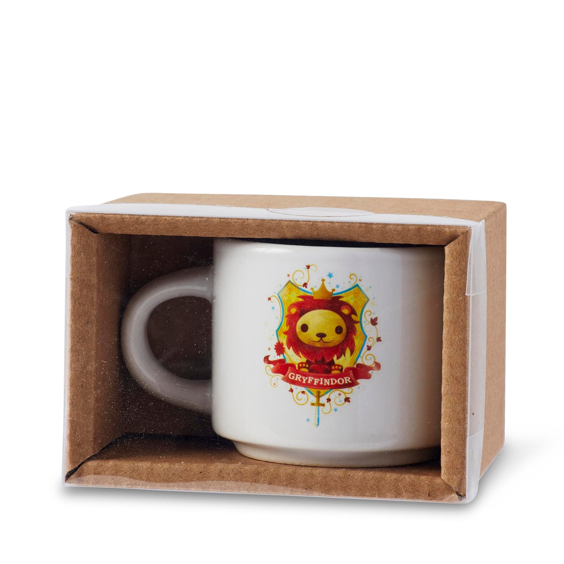 Harry Potter Hogwarts House Gryffindor Ceramic Mini Mug - 2.67”L x 2”H