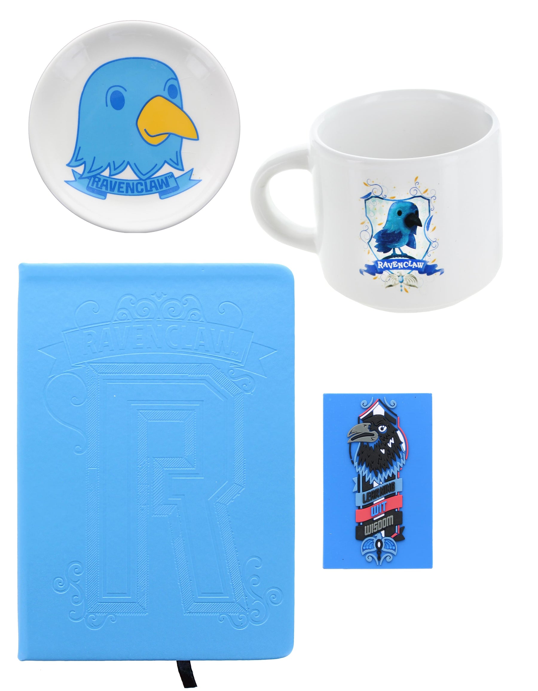 Harry Potter House Ravenclaw Gift Set | Journal | Mug | Magnet | Trinket Tray