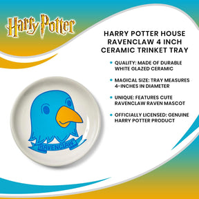 Harry Potter House Ravenclaw 4 Inch Ceramic Trinket Tray