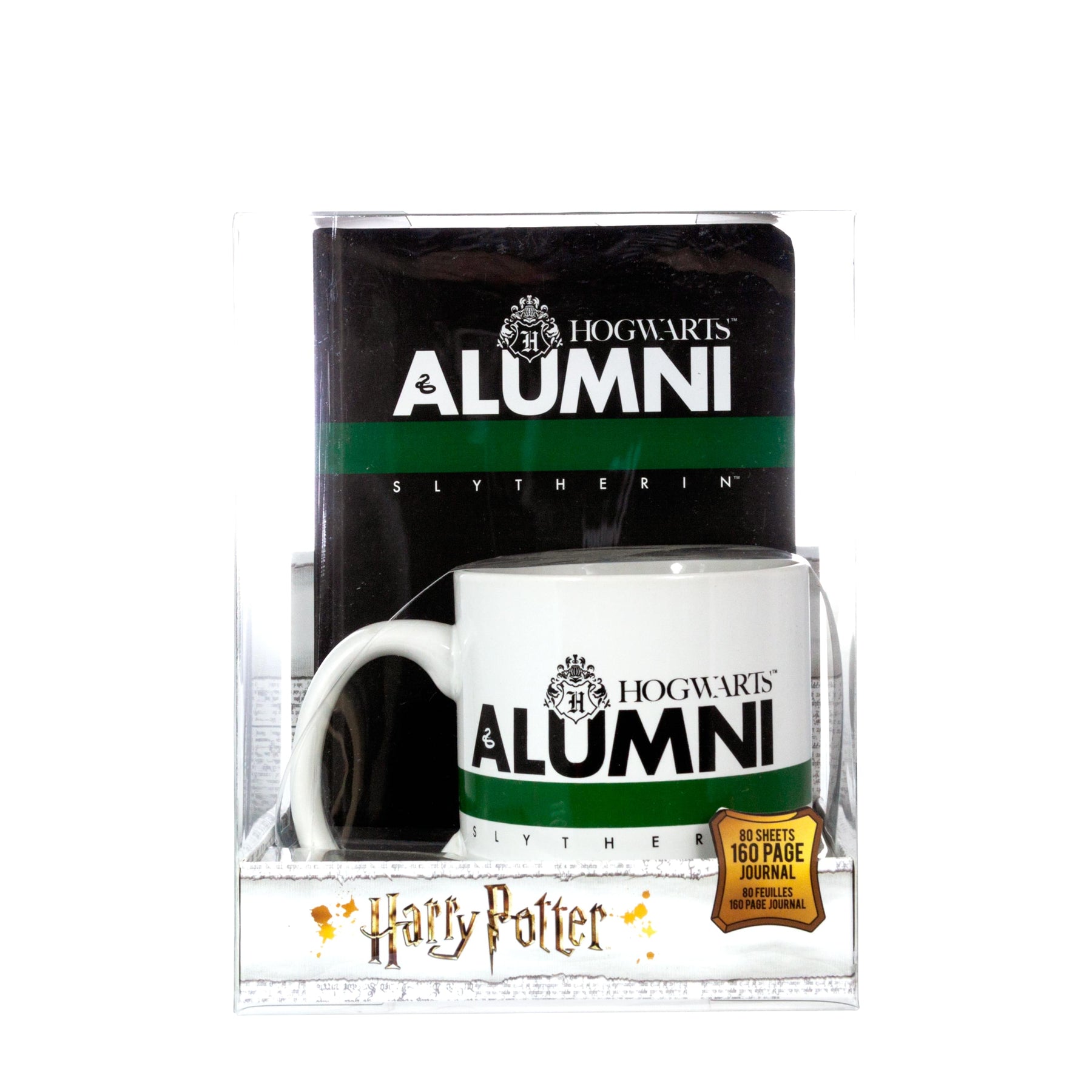Harry Potter Slytherin Alumni 2 Piece Gift Set | Journal and Mug