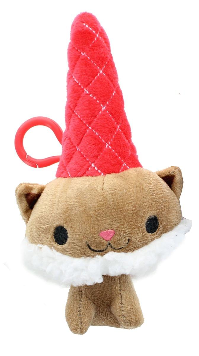 Kitty Cone Clip Koko Gnome 5 inch Plush Backpack Clip