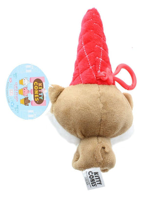 Kitty Cone Clip Koko Gnome 5 inch Plush Backpack Clip