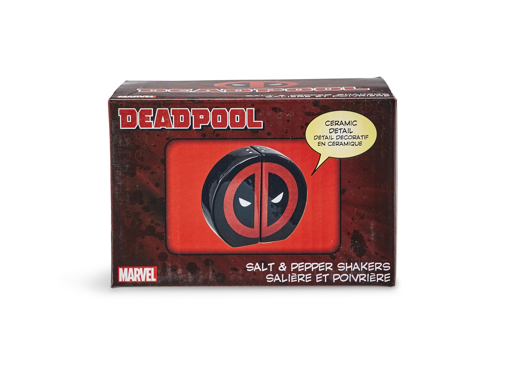Marvel Deadpool Salt and Pepper Shakers