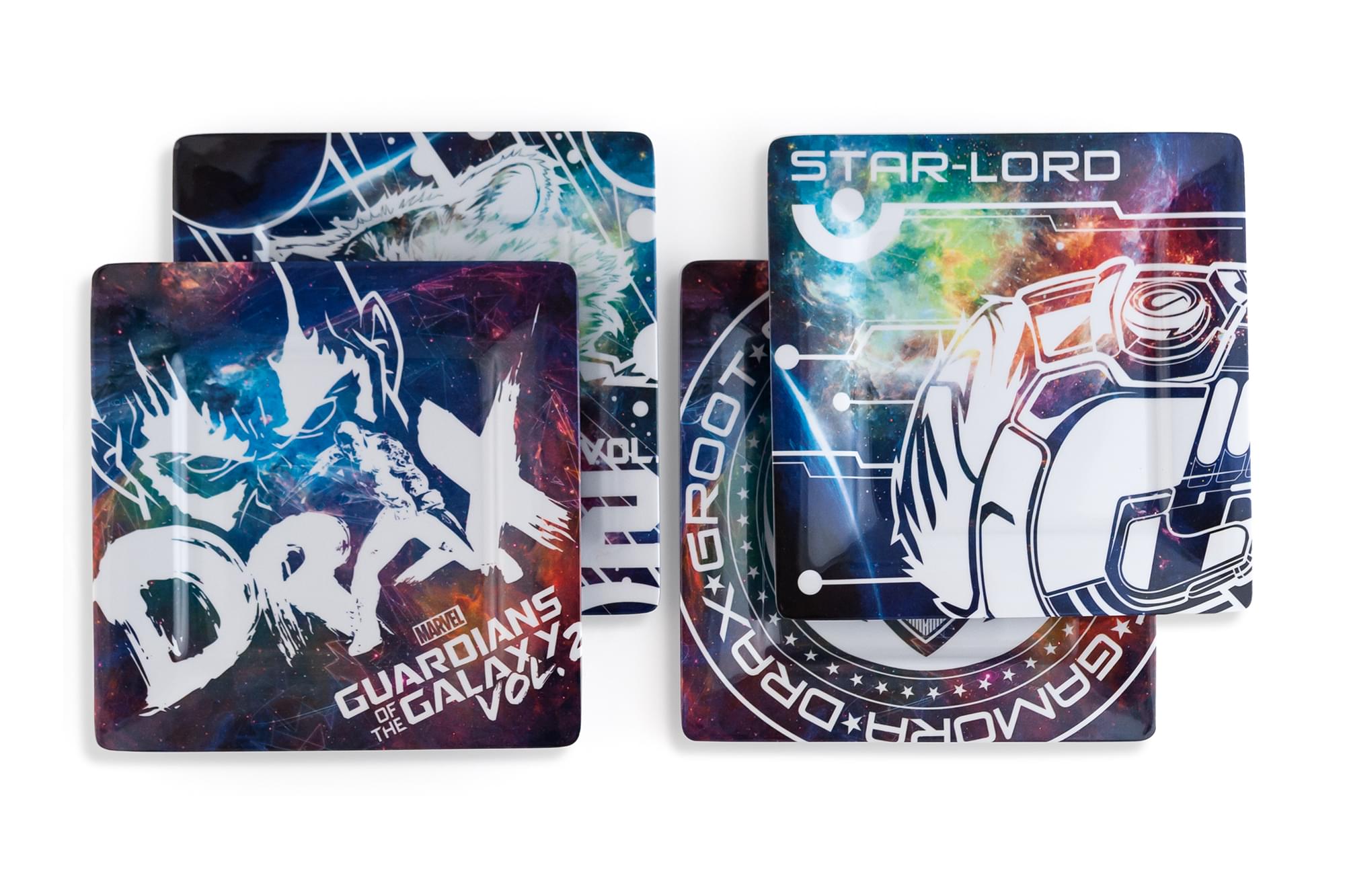 Guardians of the Galaxy Vol. 2 4-Pack 8" Plastic Plates