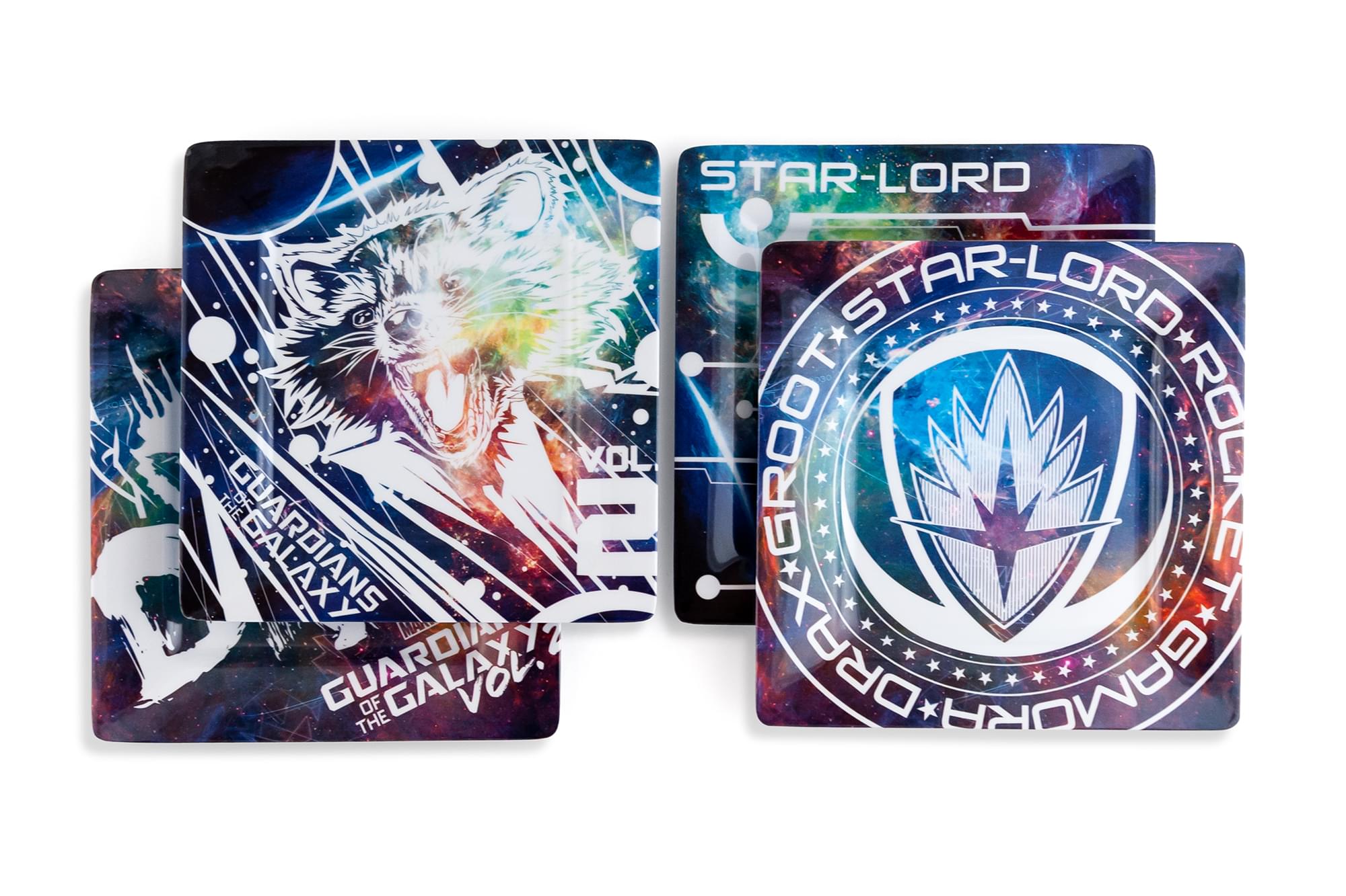 Guardians of the Galaxy Vol. 2 4-Pack 8" Plastic Plates