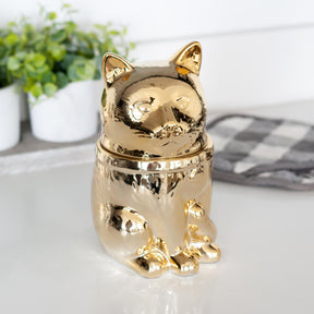 Marvel’s Captain Marvel Goose Gold Electroplated Ceramic Cookie Jar