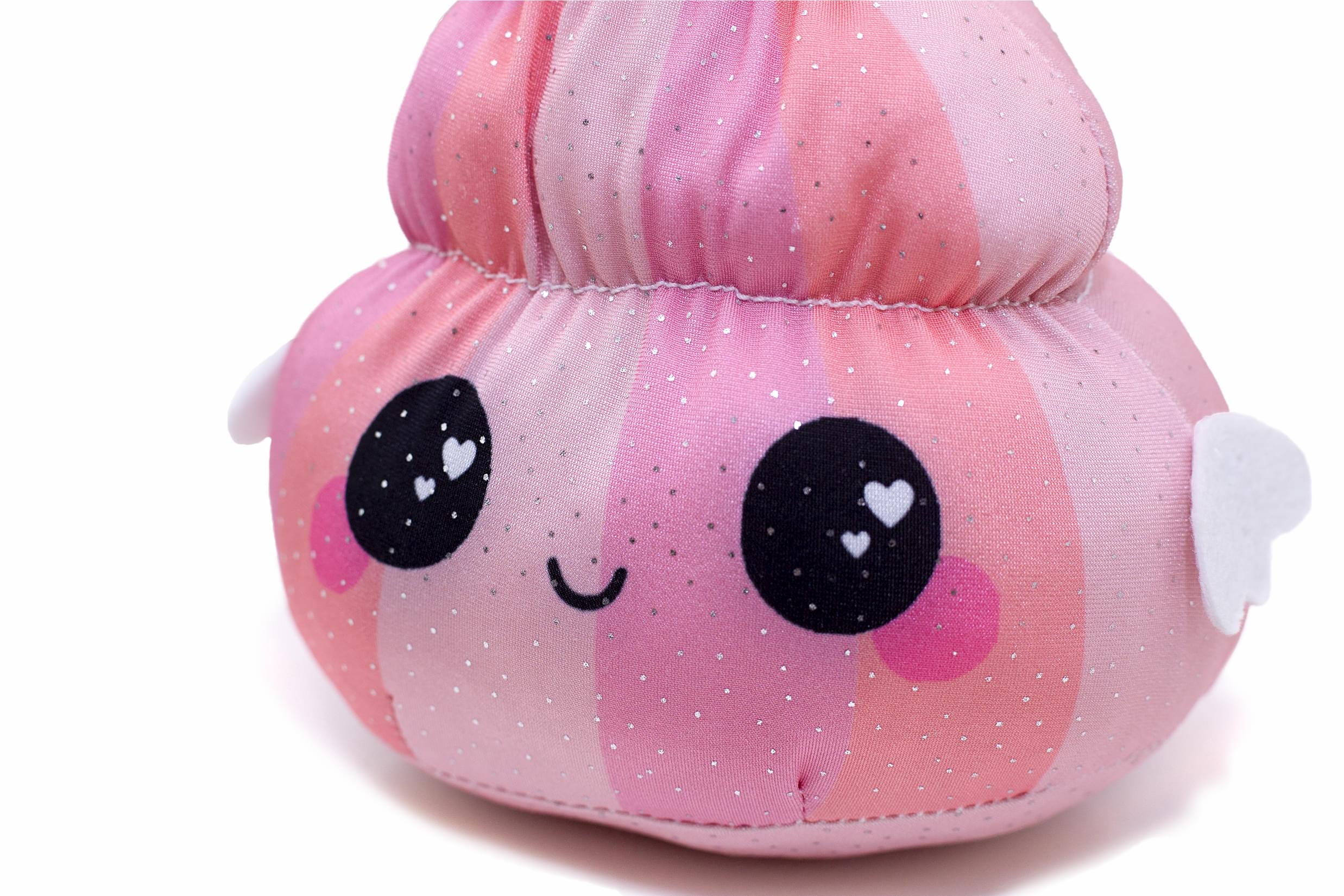 Glitter Galaxy 6-Inch Pink Poop Collectible Plush