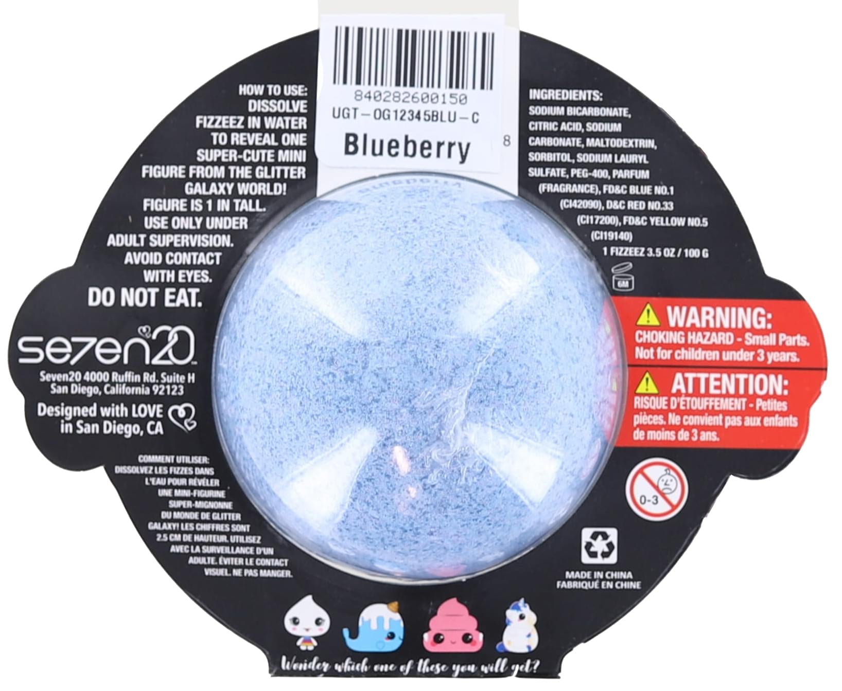 Glitter Galaxy FIZZEEZ Super Adorable Teeny-Tiny Surprise Toy | Blueberry