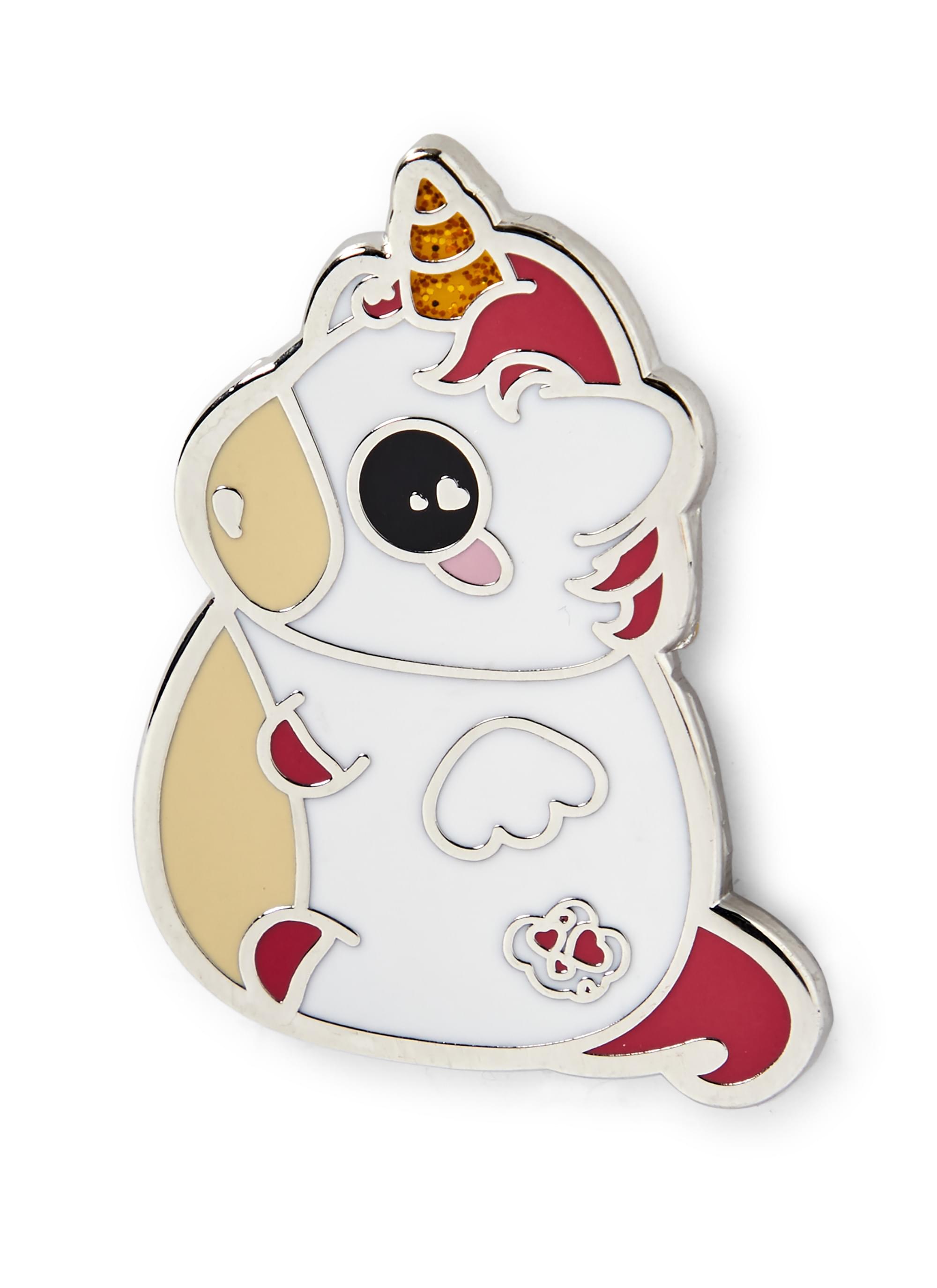 Glitter Galaxy Pink Unicorn Soft Enamel Collector's Pin