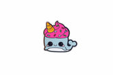 Glitter Galaxy Neddie Narwhal Soft Enamel Collector's Pin