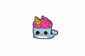 Glitter Galaxy Neddie Narwhal Soft Enamel Collector's Pin