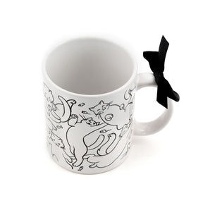 Because Cats Coffee Mug | Ceramic Coffee Cup Cat Owners | Holds 11 Ounces