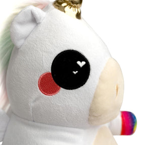 Glitter Galaxy 9 Inch Talk Back Unicorn Plush