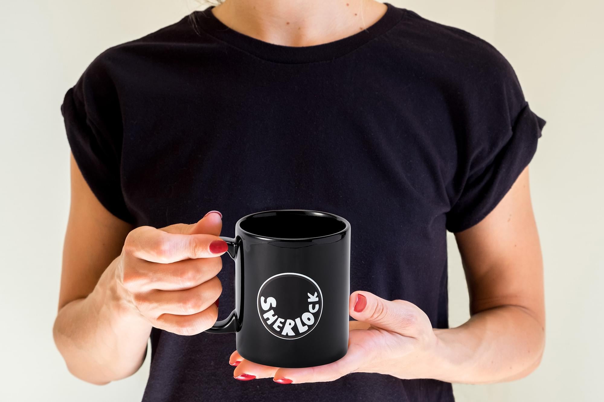 Sherlock Holmes I Heart Sherlock 12-oz Heat- Reveal Mug