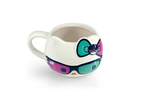 Hello Kitty Ceramic Mug | Hello Kitty Wearing Bow & Sunglasses | Holds 20 Ounces