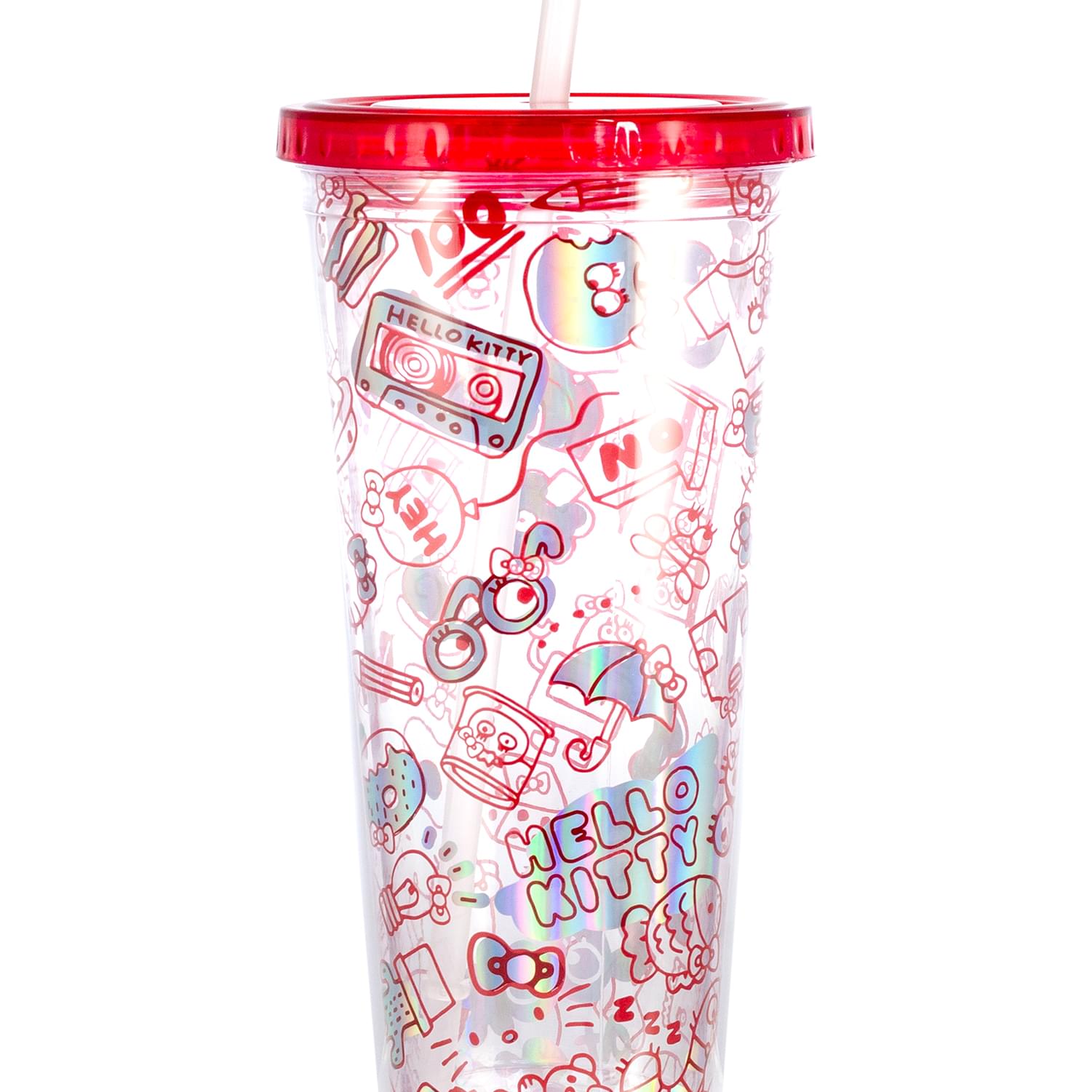 Hello Kitty Doodles 22oz Carnival Cup with Straw & Lid