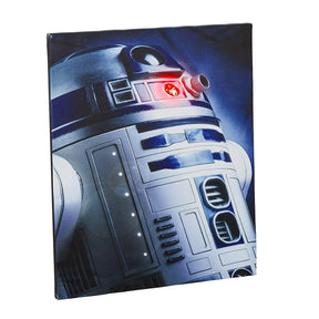 Star Wars 23.9"x19.9" Illuminated Canvas Wall Art, Set of 3