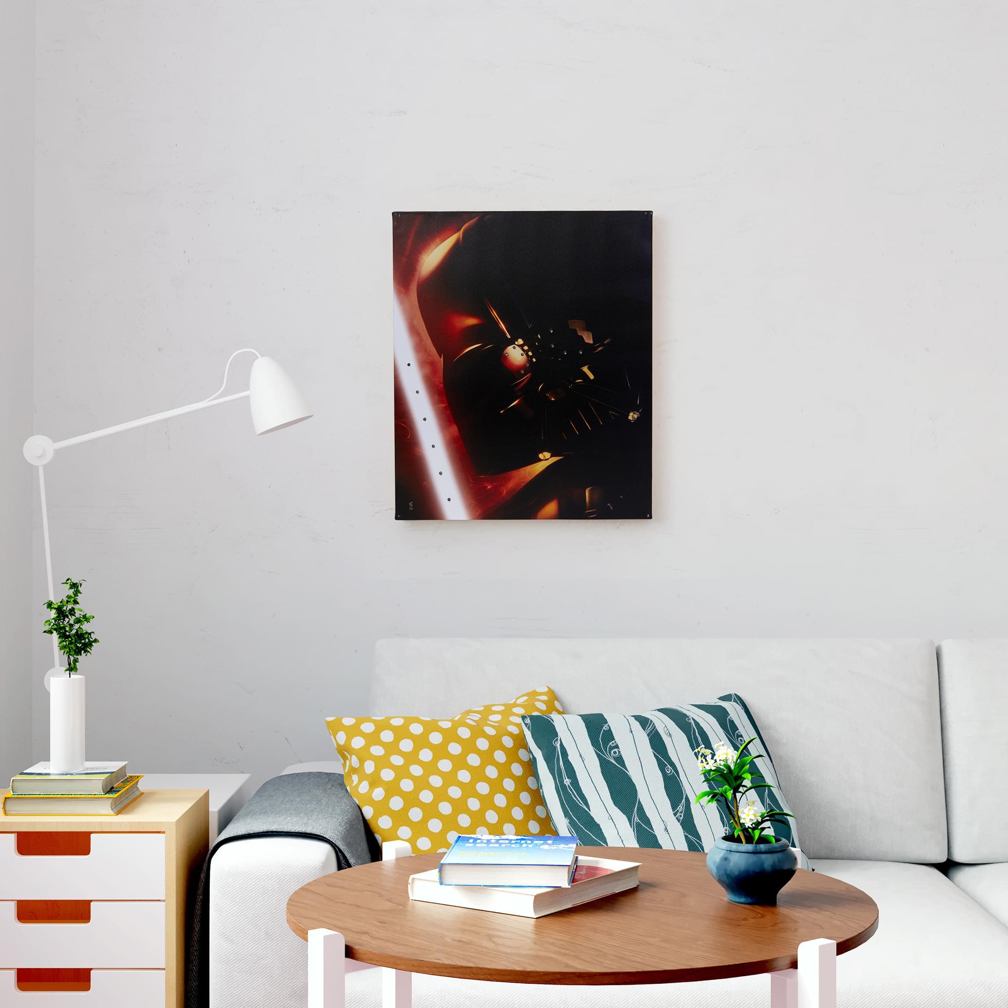 Star Wars Illuminated Canvas Art - 23.9”x19.9” - Darth Vader