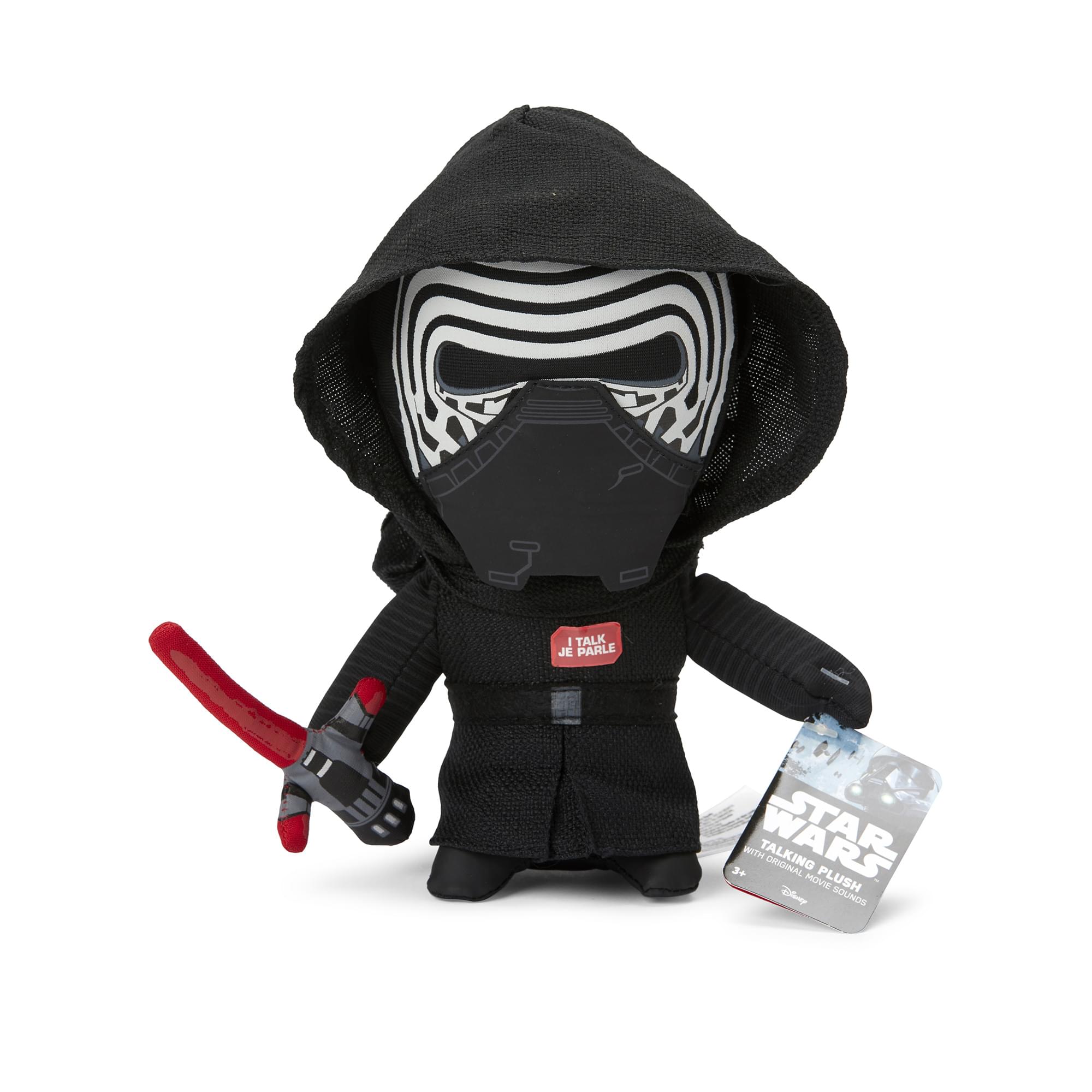 Stuffed Star Wars Plush Toy - 9" Talking Kylo Ren Doll