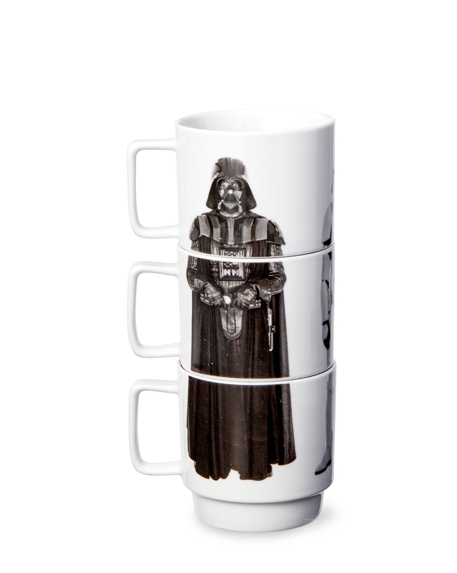 Star Wars 11oz Stacking Mugs - Darth Vader, Imperial Guard, and Stormtrooper