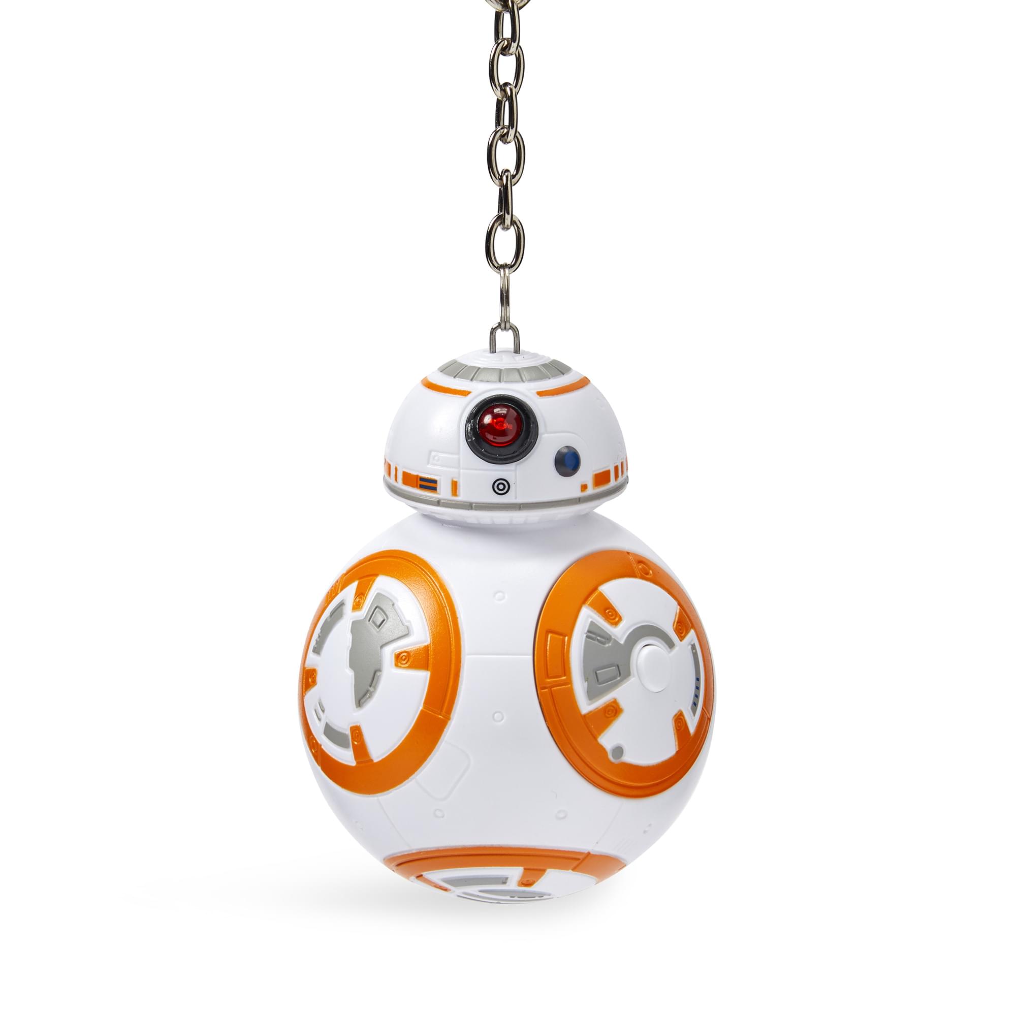 Official Star Wars Keychain with LED Lights and Sounds - BB-8