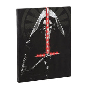 Star Wars 23.9"x19.9" Illuminated Canvas Wall Art, Set of 3