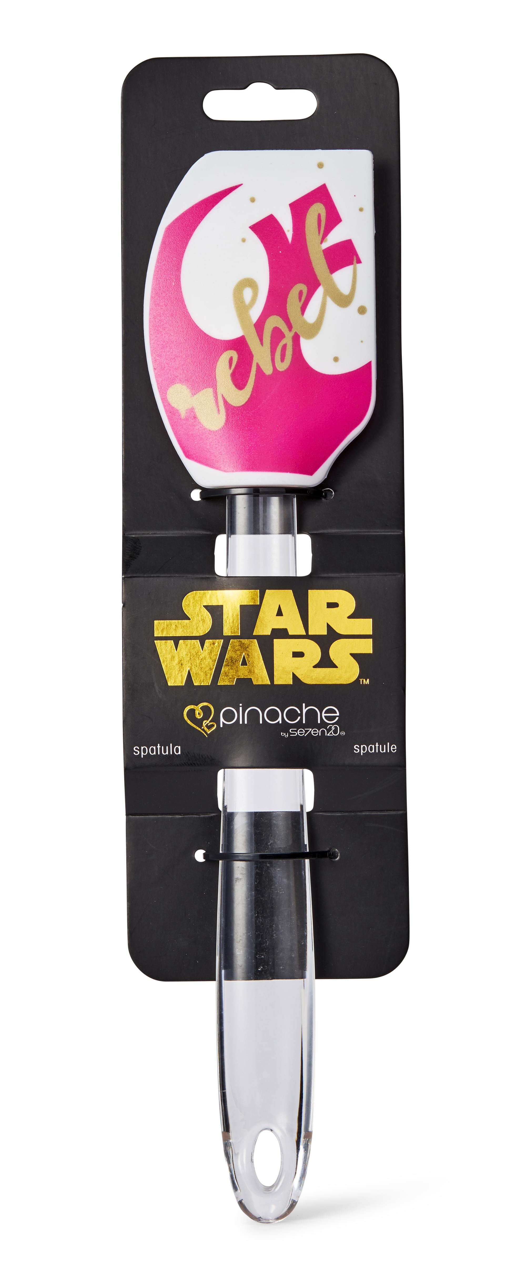 Star Wars White/Pink Rebel 11 Inch Silicone Spatula
