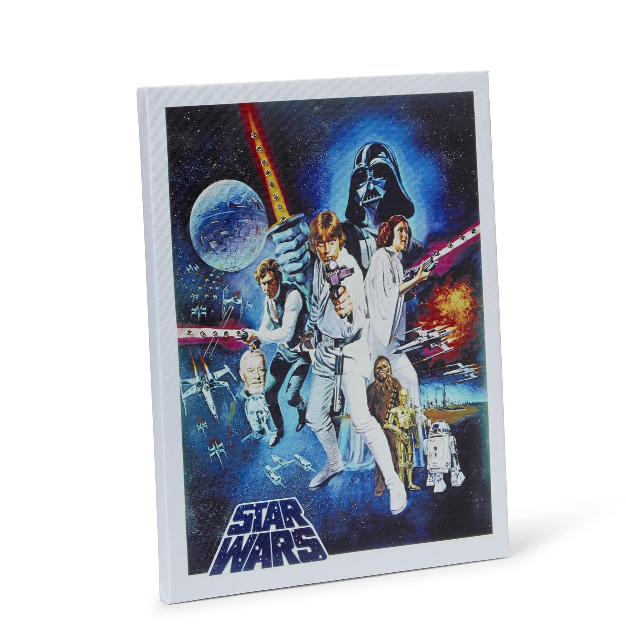 Star Wars Episode IV: A New Hope 1977 Unframed Poster 16x20” Wall Canvas