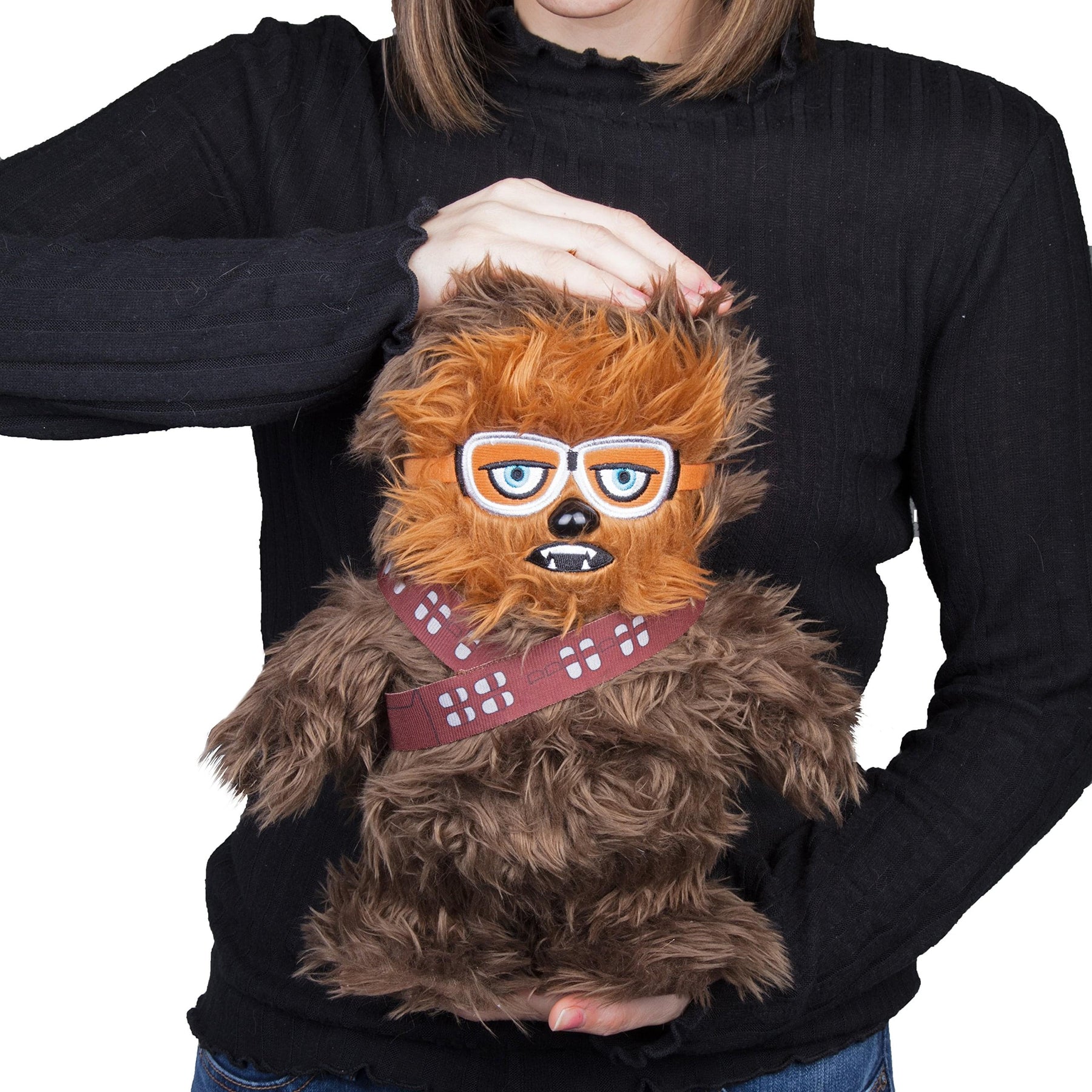 Star Wars Chewbacca Walk n Roar Plush and Porg Pin | 12 inches