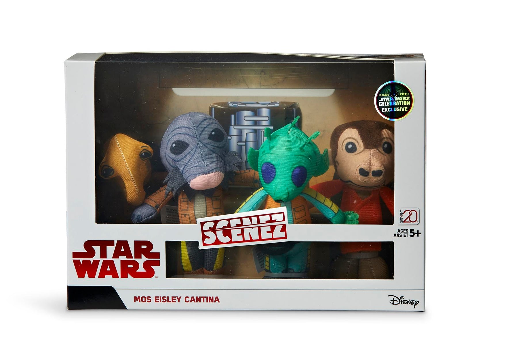Star Wars Exclusive Mini Plushies - Mos Eisley’s Cantina Villains - 4 Pack