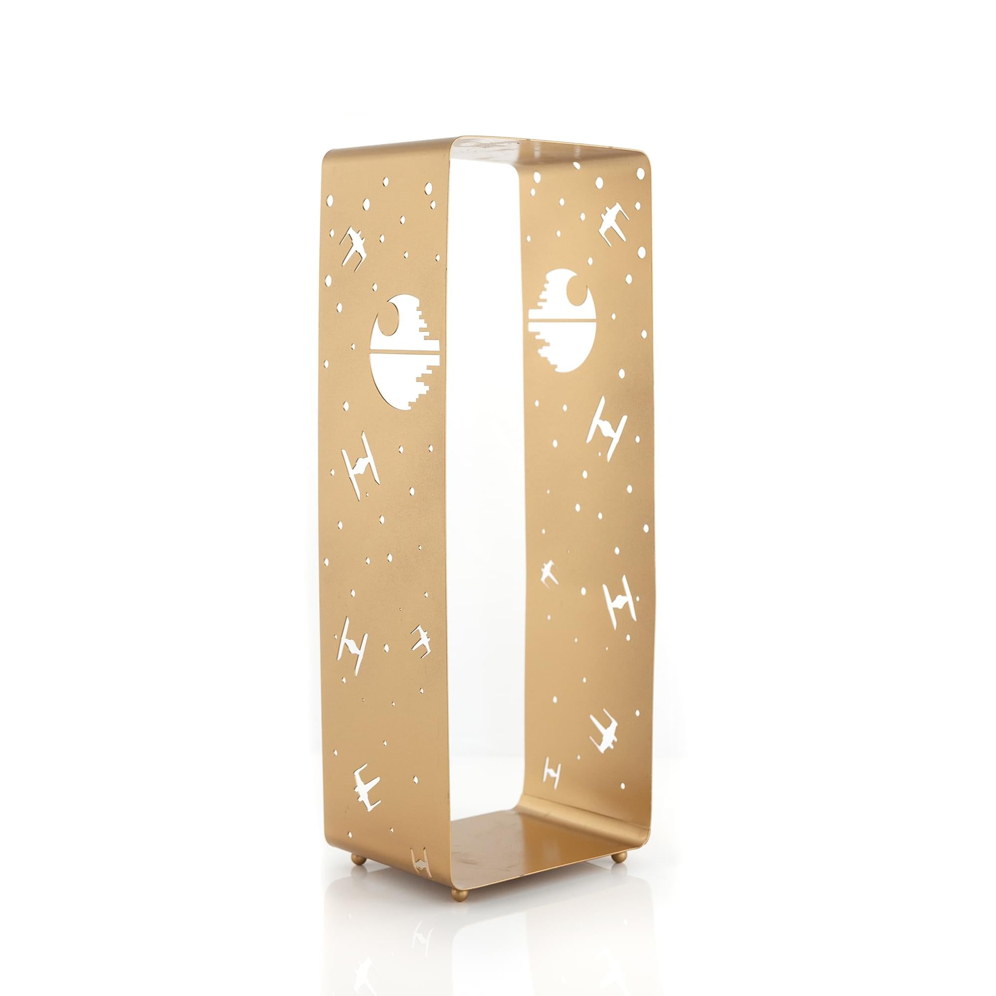 Star Wars Gold Stamped Lantern | Battle Of The Death Star | 12 Inches Tall
