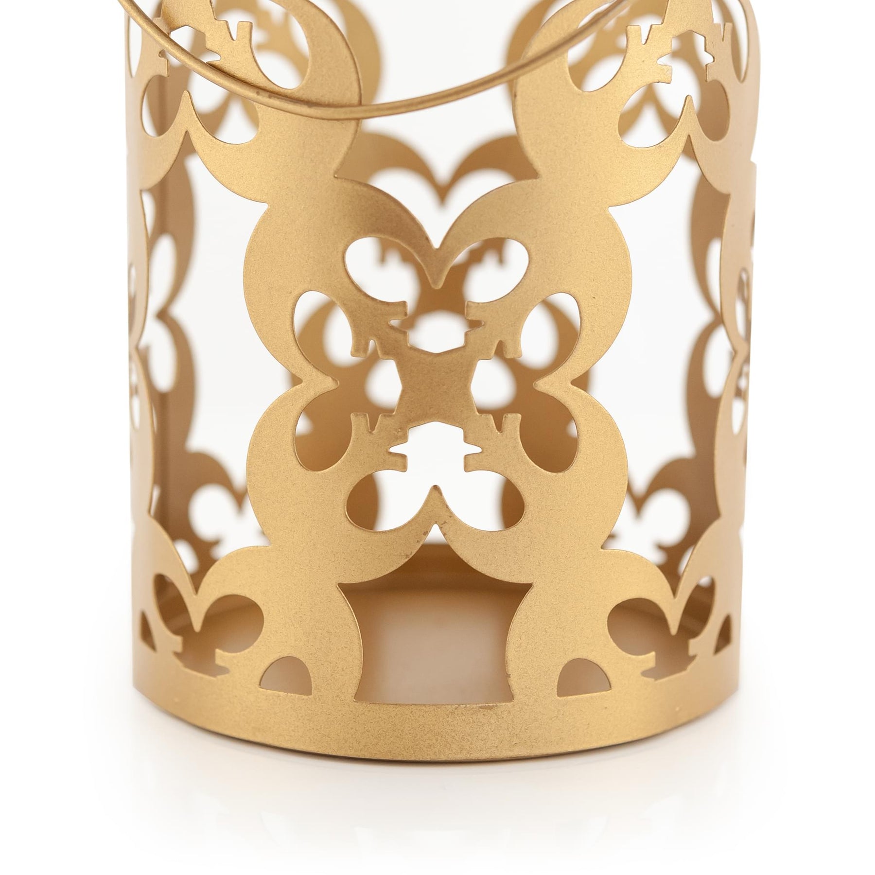 Star Wars Gold Stamped Lantern | Rebel Symbol Clusters | 11.5 Inches Tall