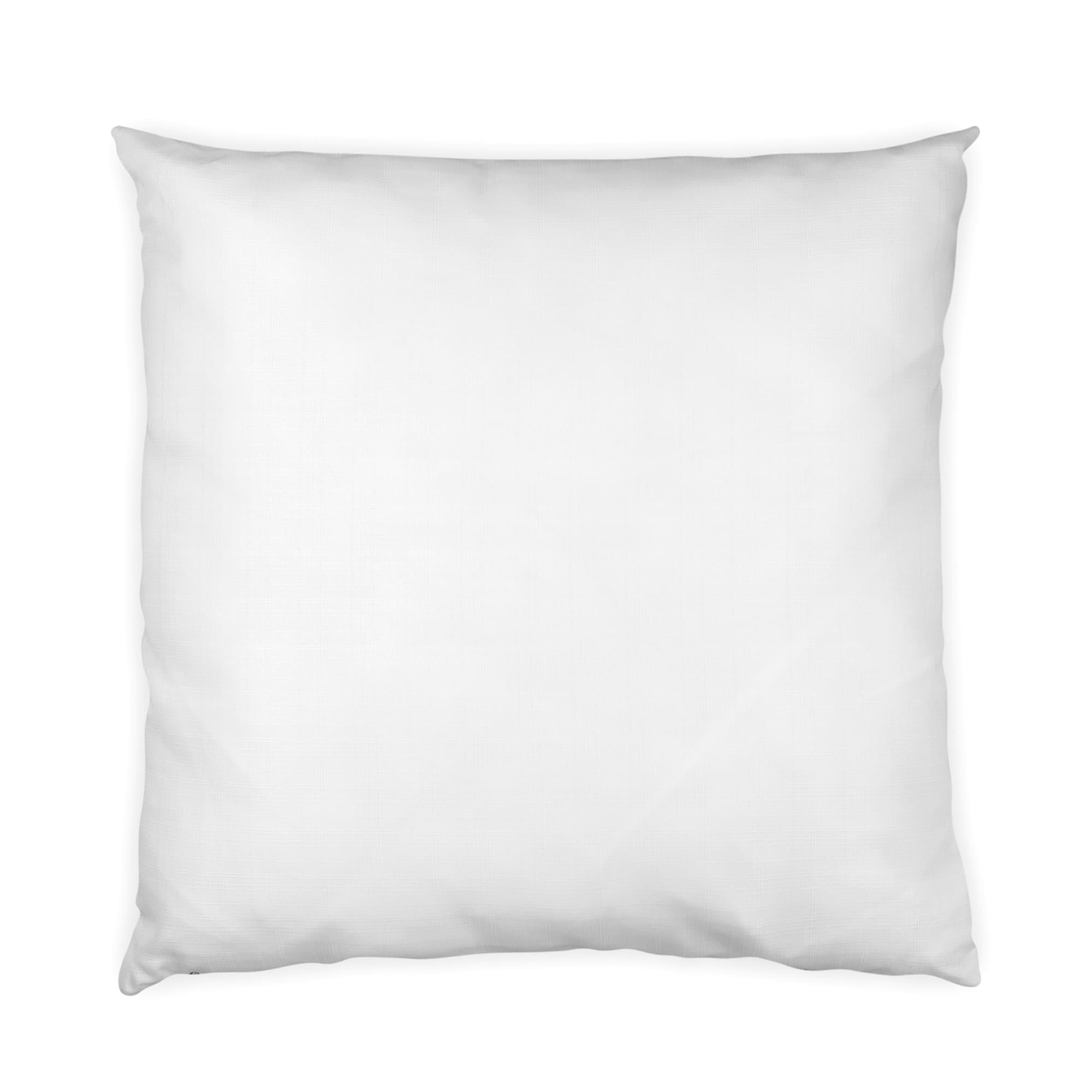 Star Wars White Throw Pillow | Black X-Wing Fighter Design | 25 x 25 Inches