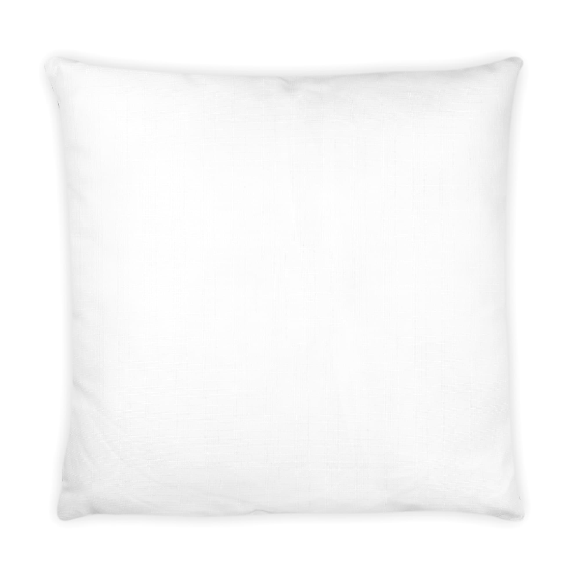 Star Wars White Throw Pillow | Black Rebel Insignia Pattern | 25 x 25 Inches