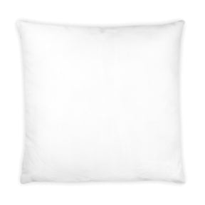 Star Wars White Throw Pillow | Black Rebel Insignia Pattern | 25 x 25 Inches