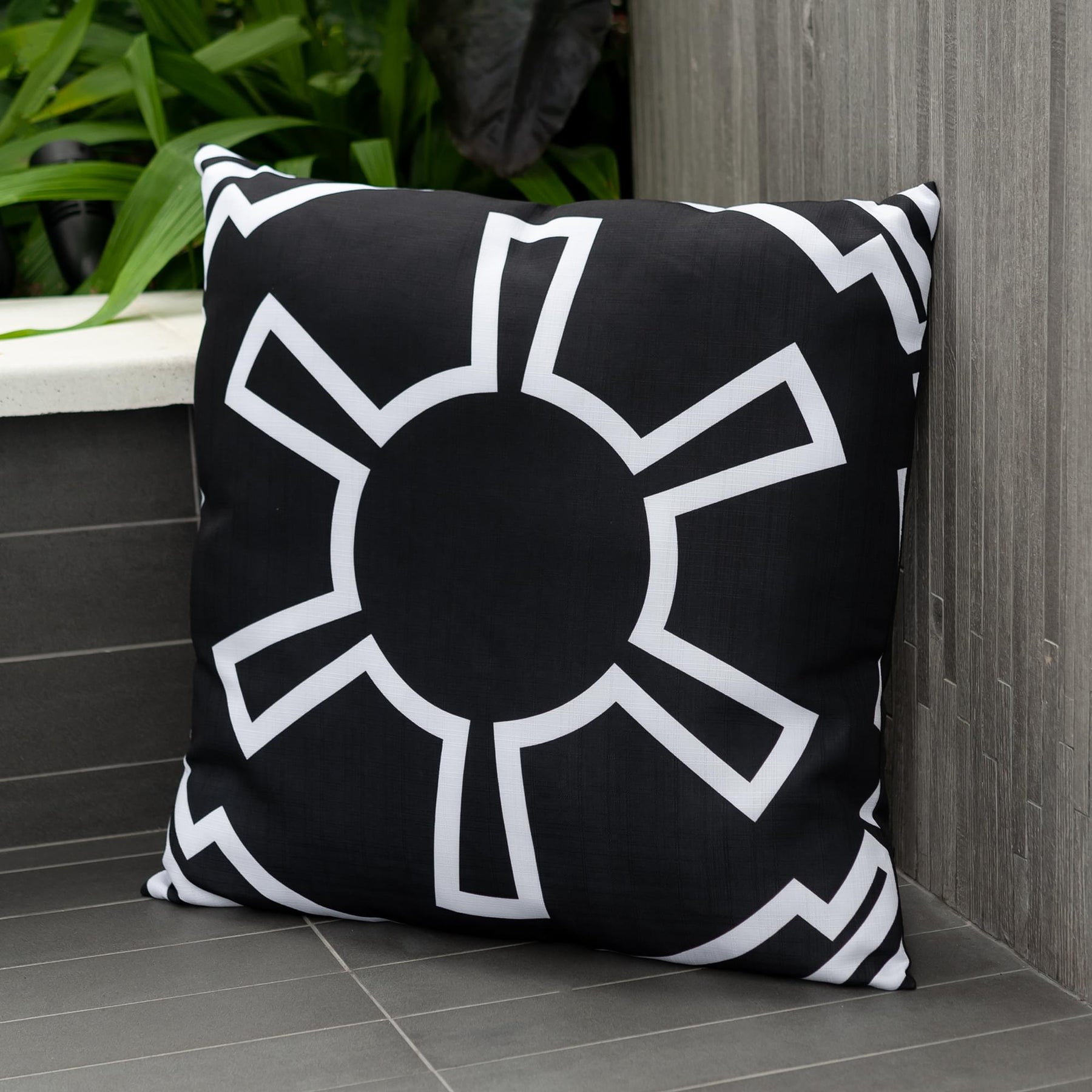 Star Wars Large Throw Pillow | Empire Imperial Symbol Design | 25 x 25 Inches