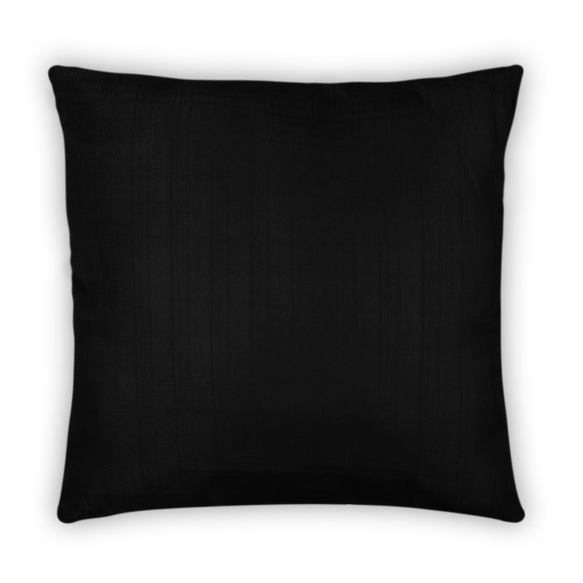 Star Wars Black Throw Pillow | White Rebel Insignia Pattern | 18 x 18 Inches